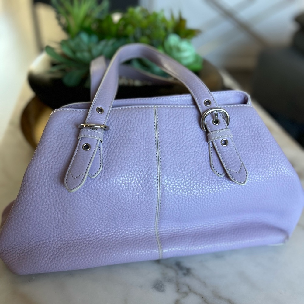 Cole Haan leather purse lilac